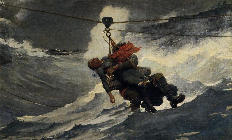 Winslow Homer The Life Line oil painting picture